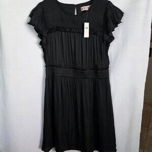 NWT Anthropologie Dolan Black Dress size Medium